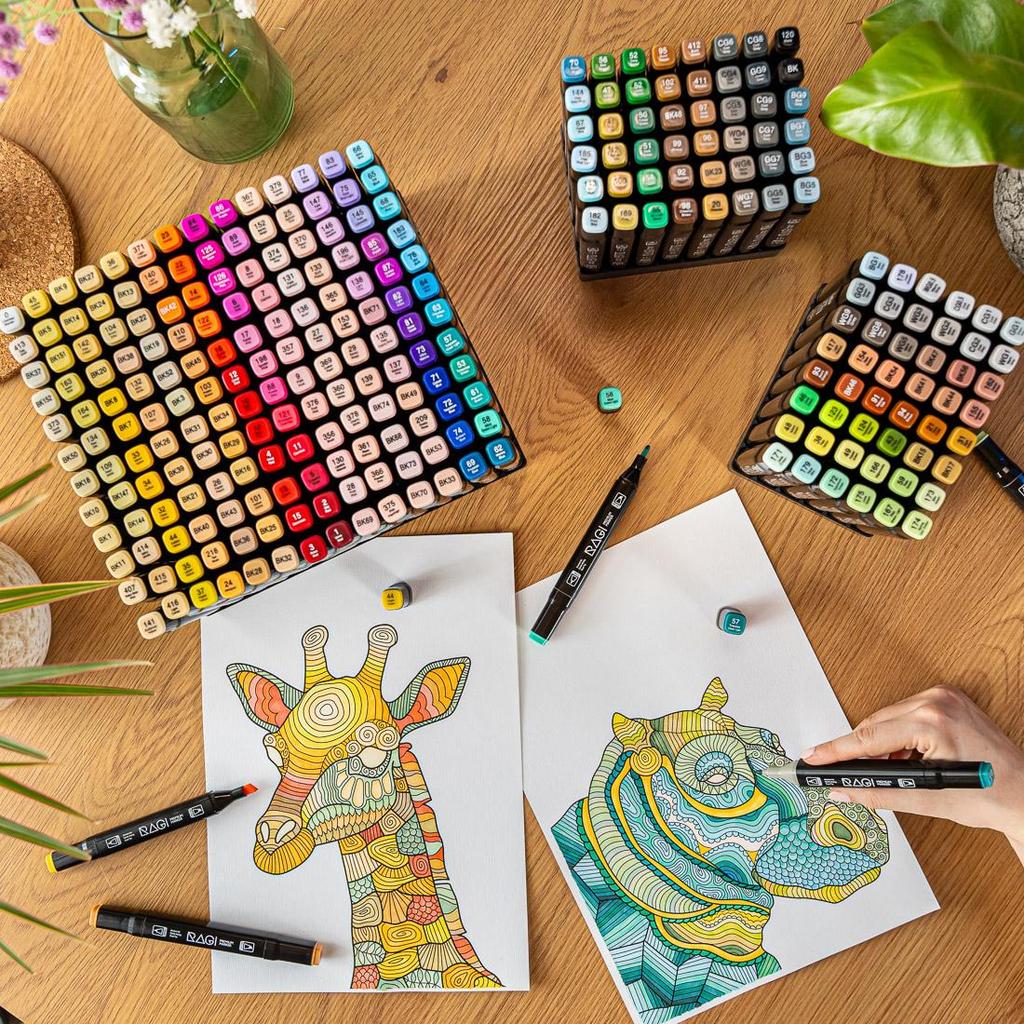 Алкогольные МАРКЕРЫ 264 Двусторонние маркеры, ручки