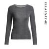 Women's 100% Merino Wool Round Neck Knit Sweater