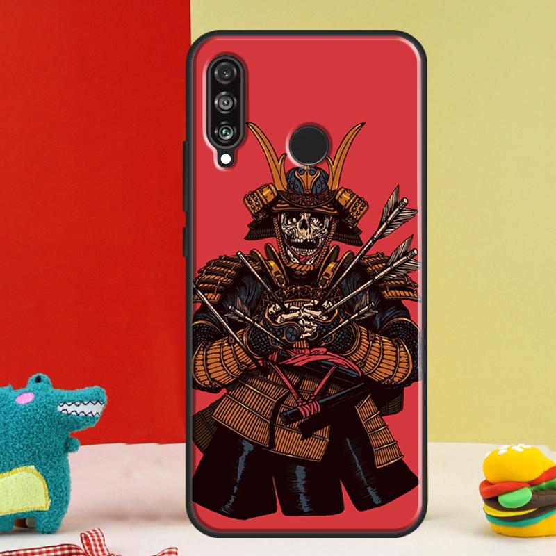 Японский стиль Самурайское искусство Для Huawei Nova Y91 Y90 Y60 Y70 Y72 Y61 9 10 SE 12i 12s 11i 5T P60 Pro P20 P30 P40 Lite Чехол