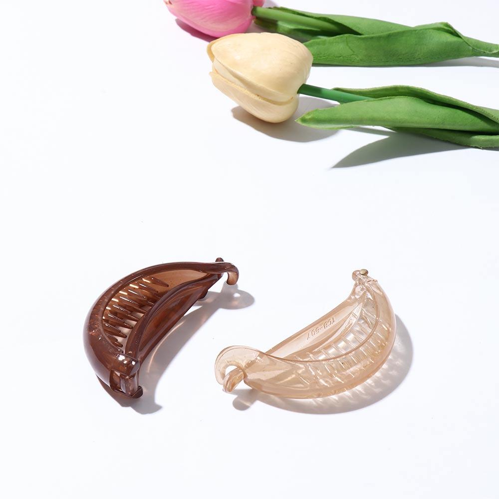 Fashion Hair Accessories Transparent Hairpins Hair Clips Ponytail Holder Hair Claws Banana Clip