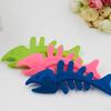 TPR Rubber Dog Toy Teeth Sharpening Fish Bone Design Durable Bite-Resistant Pet Chew Bone Elastic Dog Toy