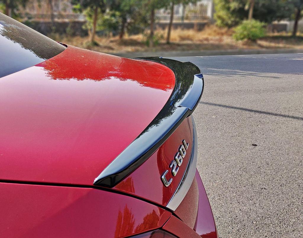 19-21 Mercedes-Benz C-Class W205 Комплект переднего сплиттера Brabus и заднего спойлера