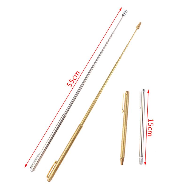 2Pcs Dowsing Rods Durable Brass Tools Water Detector Measuring Instruments Easy To Carry And Stretch 55Cm Long