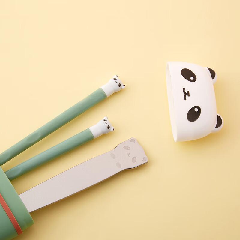 Tayohya Silicone Bear Portable Cutlery Set