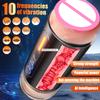 Секс-игрушки Автоматический мужской мастурбатор Чашка Интеллектуальный Голосовой Минет Вагинальное проникновение Карманная Киска Игрушки Для Пар Интимные