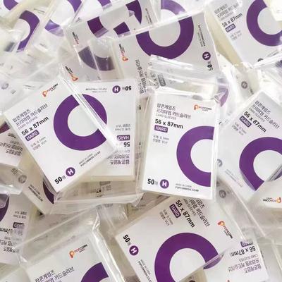 50 шт. держатель для фотокарточек попкорн Корейский набор визитных карточек Kpop прозрачные и бескислотные фотоальбомы CPP Hard Albume Photo