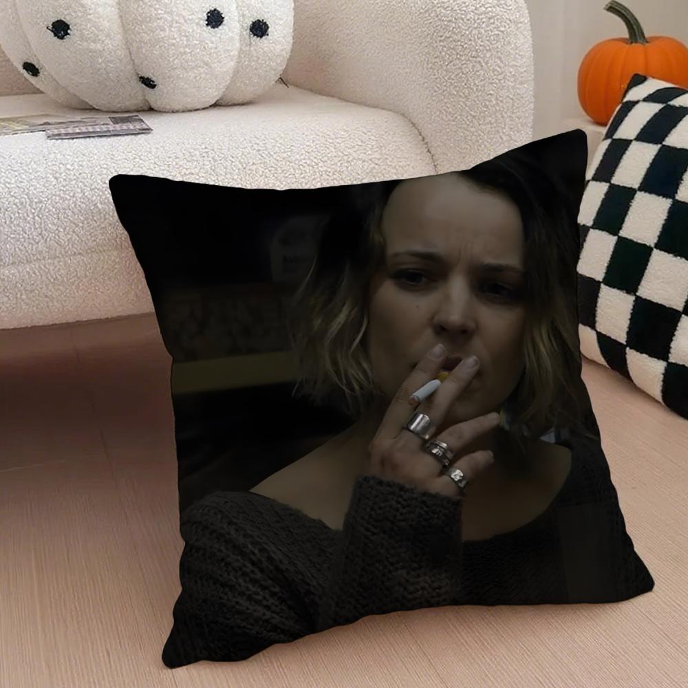 AAni Bezzerides Cushion Cover Throw Pillow Cover Hidden Button Durable Polyester Chair Cushion