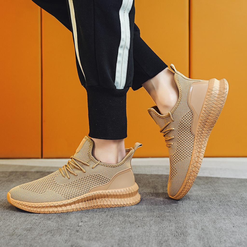 Men's Breathable Sneakers Fashion Trainer Athletic Casual Shoes High Quality Running Walking Tennis Outdoor Sneakers for Man