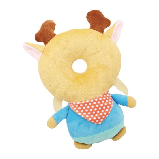 Baby Anti-fall Pillow Baby Walking Leaning Head Back Protector Cartoon Animal Shape Baby Protect Pillow Prevent Injured Safety Pad Falling Prevention