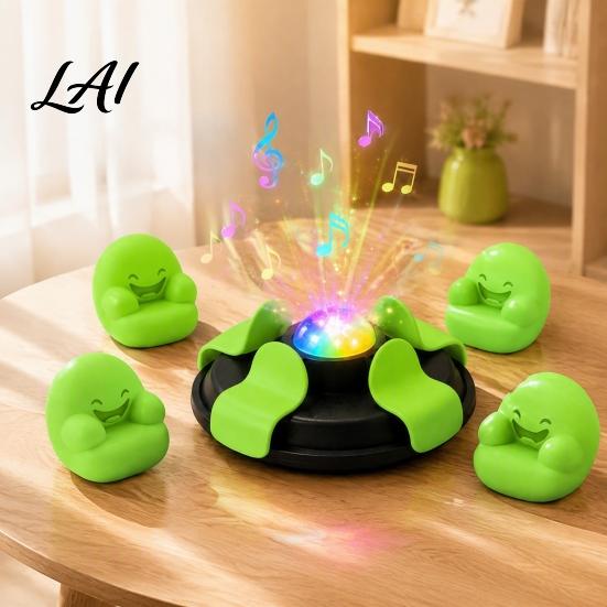 Sofa Grabbing Toy with Sound Light 1/2 Sets Music Board Game Button & 4 Sofas Reaction Game Sofas Speed Challenge Multiplayer Interactive Musicial