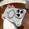 Роскошный чехол Magsafe Wireless Charge Magnetic Case для iPhone 15 14Plus 13 12 11 Pro Max Heavy Armor Bumper Shockproof Clear Cover