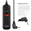 YouPro E3 Type Shutter Release Cable Timer Remote Control 1.2m 3.9ft Cable Replacement for Canon G10  G11  G12  G15