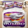 Dumbo Flight Elephant Threepiece Set 1 Duvet Cover 2 Pillowcase Without Core Christmas Birthday Gift Soft And Comfortable Bedding Set
