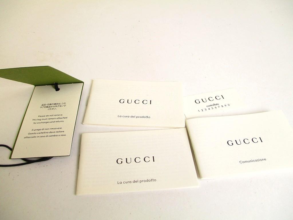 Authentic GUCCI GG Ophidia Brown Leather Web Strip Continental Wallet #a068  Open box