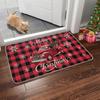 Christmas Crystal Velvet Floor Mat Festive Home Decor Indoor And Outdoor Area Carpet Merry Christmas Welcome Mat