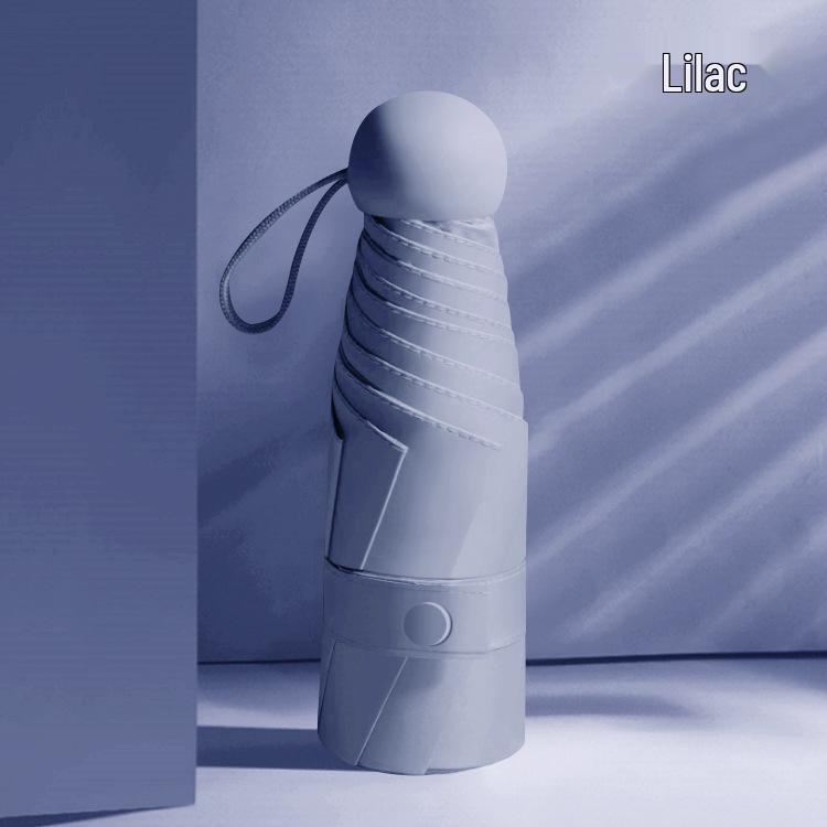 Зонт Morandi Color Compact двойного назначения: Портативный, солнцезащитный и складной для дождя и солнца
