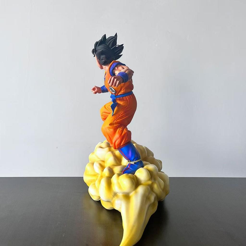 31cm/12.2inch Drogan Boll Z Cloud Gocool Figure Super Saiyan Son Gocool Action Figures Gk Statue Collection Model Toy Gifts