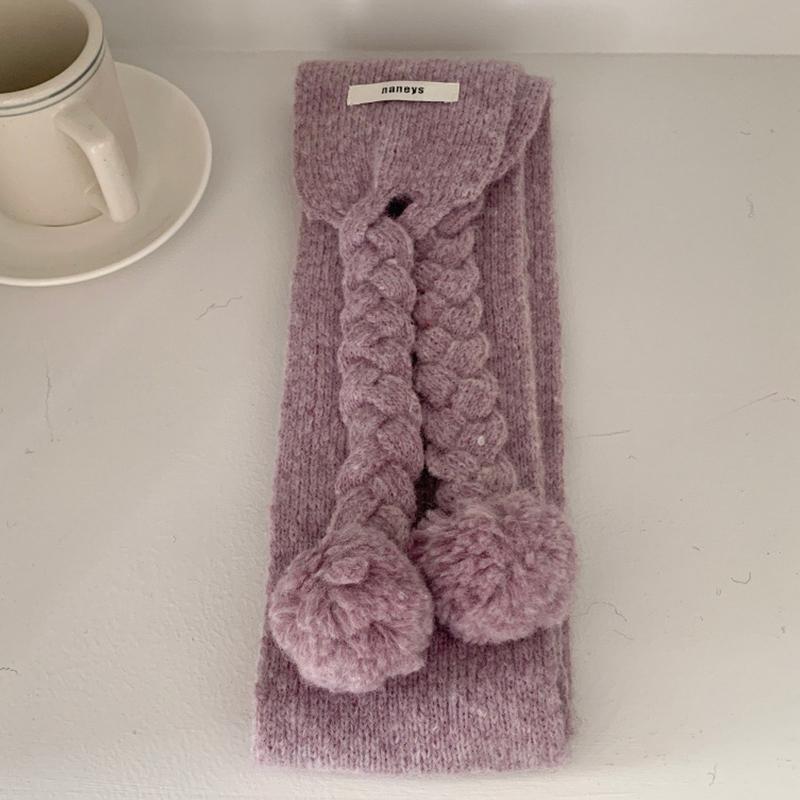 Luxury Winter Wool Scarf Women Cashmere Warm Pashmina  Neckerchief Female Shawl Wraps Thick Soft Cold-Proof Poncho Stole