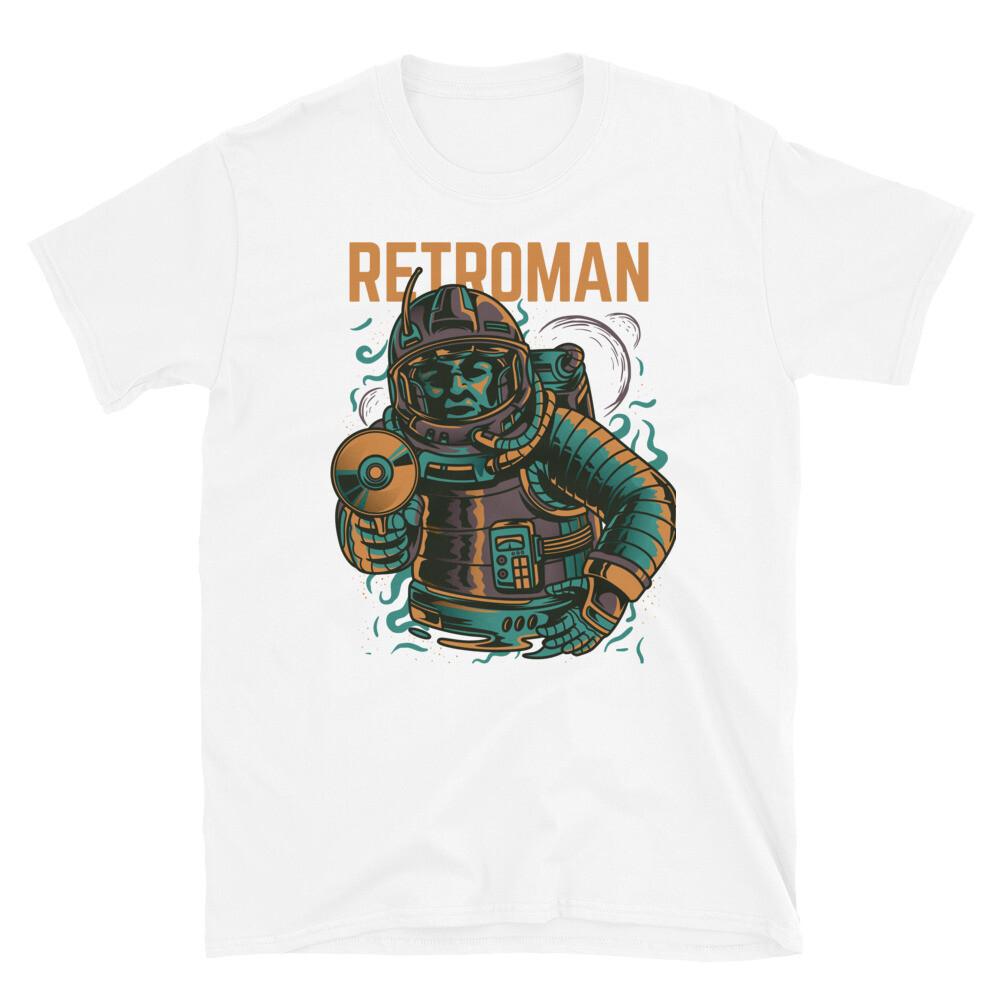 Retroman Fantasy Monster Art Retro Classic Everyday Graphic T-Shirt