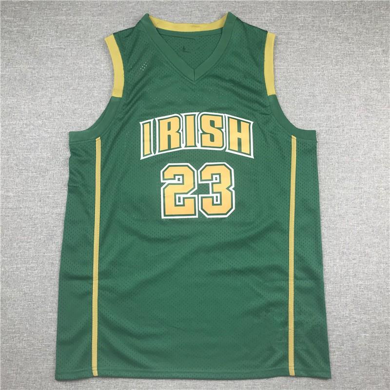 Custom Embroidered Basketball Jersey High School Teams - Yellow Green White Unisex Sportswear