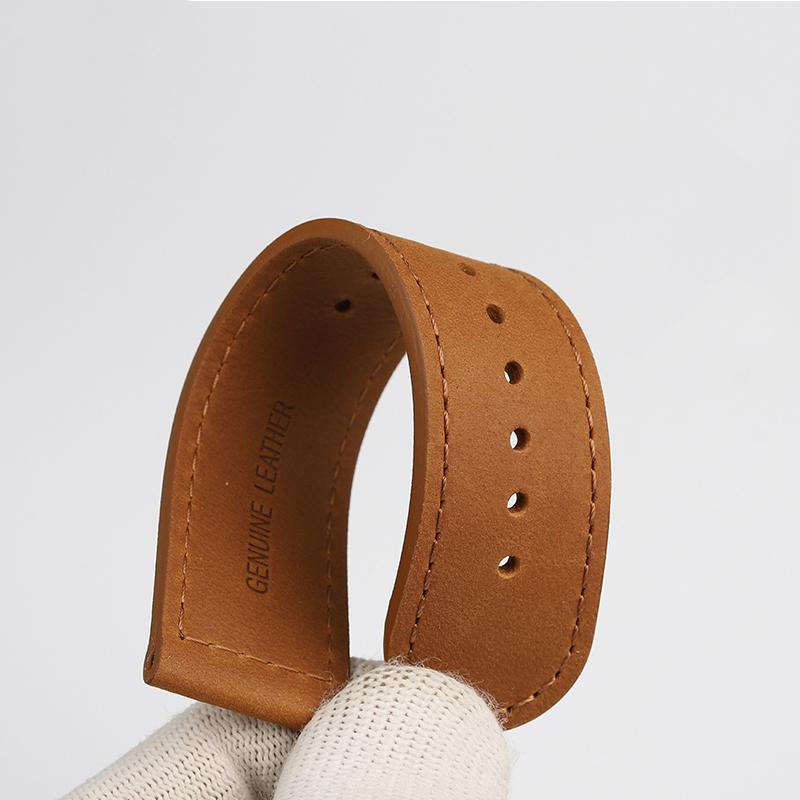 Для ремешка часов Casio PRW6900Y/6800 Кожаный ремешок PRW-60Y/50Y Ретро Винтажный Браслет из Воловьей Кожи Ремешок для Часов Черный Коричневый 23 мм