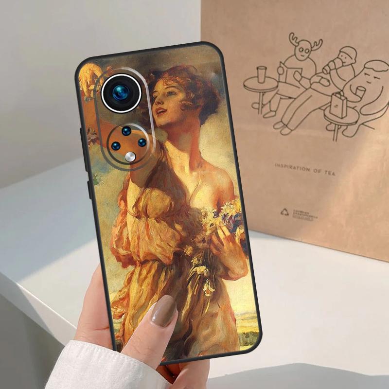 Живопись эпохи Возрождения Чехол для Honor Magic 8 Pro 5 6 7 Lite Для Honor Win RT 200 400 50 70 90 X8b X9a X9b X9c X9d