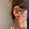 Повседневные серьги-капли с бриллиантами грушевидной формы Женские изысканные, с индивидуальностью, модные, подарок, элегантные женские классические аксессуары, ежедневные украшения