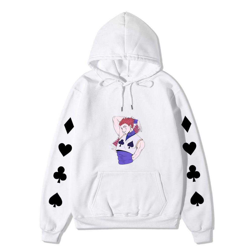 Hunter X Hunter Hisoka Anime Print Hoodie Unisex Casual Streetwear Long Sleeve Sports Pullover Sweatshirt