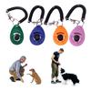 Pet Trainer Овальной формы эластичный ABS кликер для дрессировки собак для улицы
