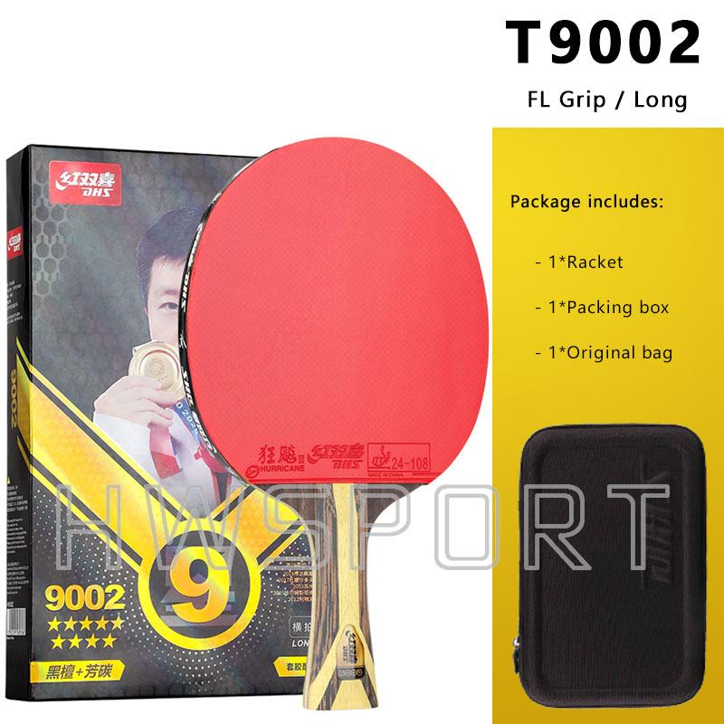 Оригинальная ракетка для настольного тенниса DHS 7 Star Offensive 8 Star 9 Star Professional Ping Pong Ракетка ALC Carbon Paddle