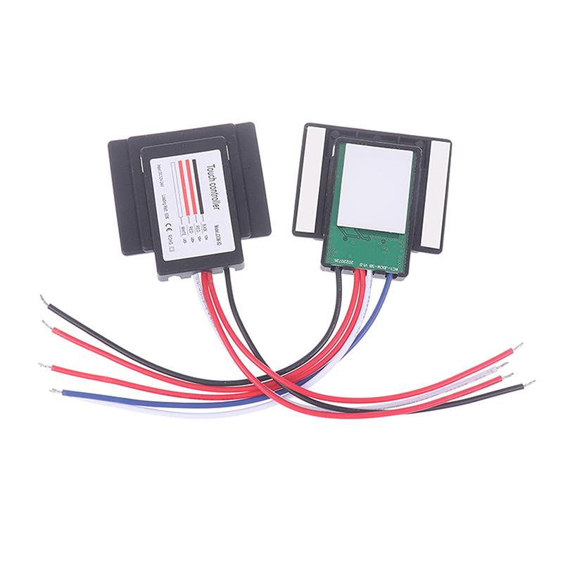 1 шт. Светодиодный диммер Вкл/Выкл Одинарный Двойной CCT Контроллер Цвета для Светодиодной Ленты Лампа для Зеркала в Ванной Встроенный Сенсорный Выключатель