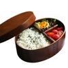 Wooden Picnic Tableware Lunch Box Japanese Bento Lunchbox Food Container Small Fruit Sushi Food Box Kids School Lunch Box Travel