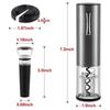 Electric Wine Opener Set Automatic Wine Bottle Set Battery Cork Screw Cork Opener Battery USB Charging Cable For Wine Lover | Openers