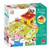 Cooperative Game - GOULA - 3 Little Pigs - Help the Pigs Get Home Before the Wolf