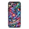 Чехол для телефона Cover для iPhone 17 16 15 14 13 12 Pro Max 11 Pro Max 17 AIR Plus Ударопрочный Мягкий ТПУ Корпус Вселенная Звездное Небо Луна