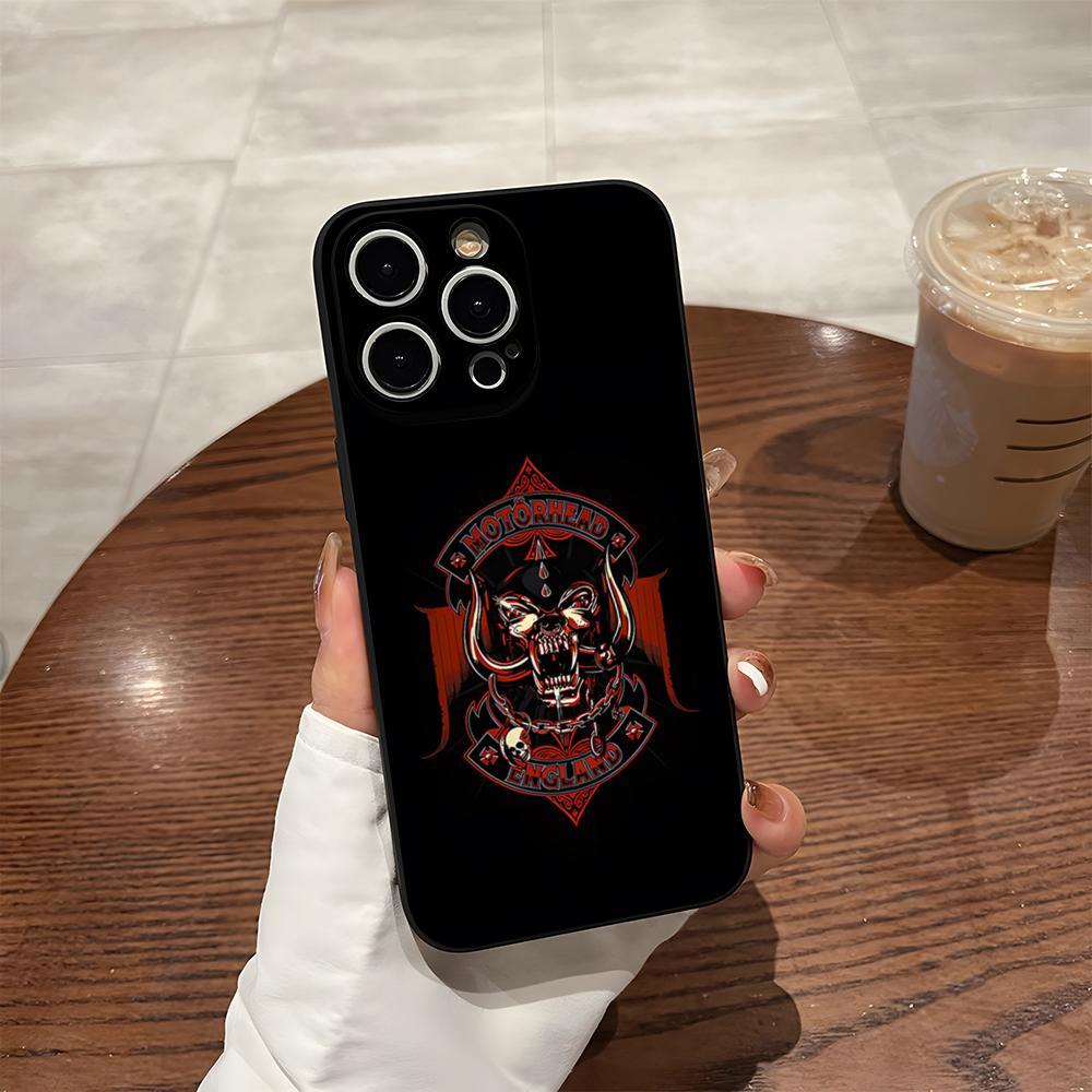 Чехол для телефона с принтом группы M-motorheades Для Iphone 17 Pro Max 16 Pro Max 15 Pro 14 Plus 13 11 12 Xr X Xs Задняя крышка