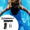 Тренировочный пояс для плавания, портативный эластичный трос для тренировок в бассейне, стационарный ремень для упражнений