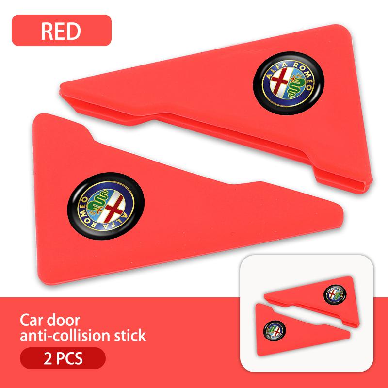 Car Stickers For Alfa Romeo For Alfa Romeo Car Door Corner Protector Cover Edge Guard Anti-Collision Scratch Giulietta GT 159 14