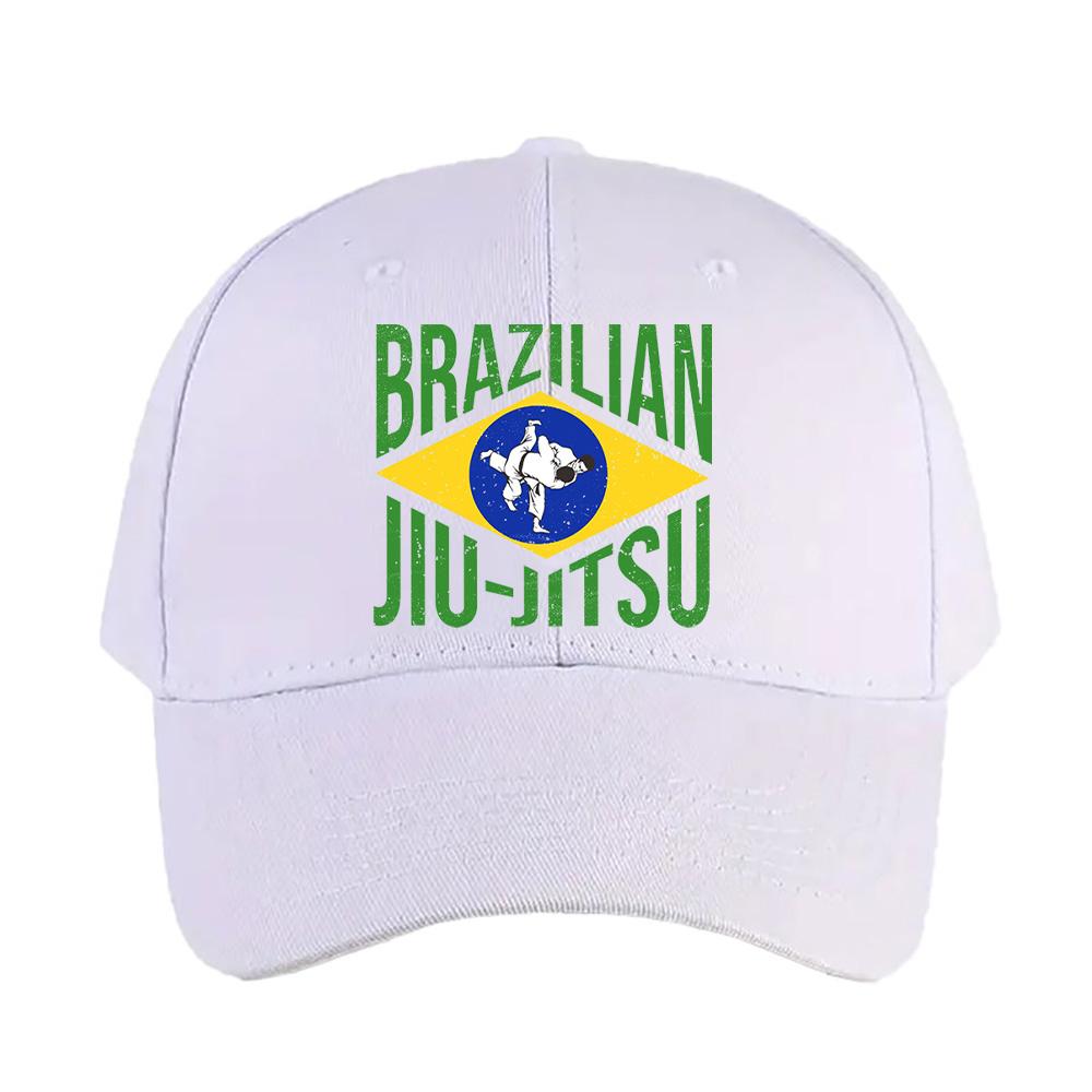 Brazilian JiuJitsu BJJ gift for martial arts lovers Caps Summer Adult Baseball Cap Adjustable with Curved Brim Duckbill Hat