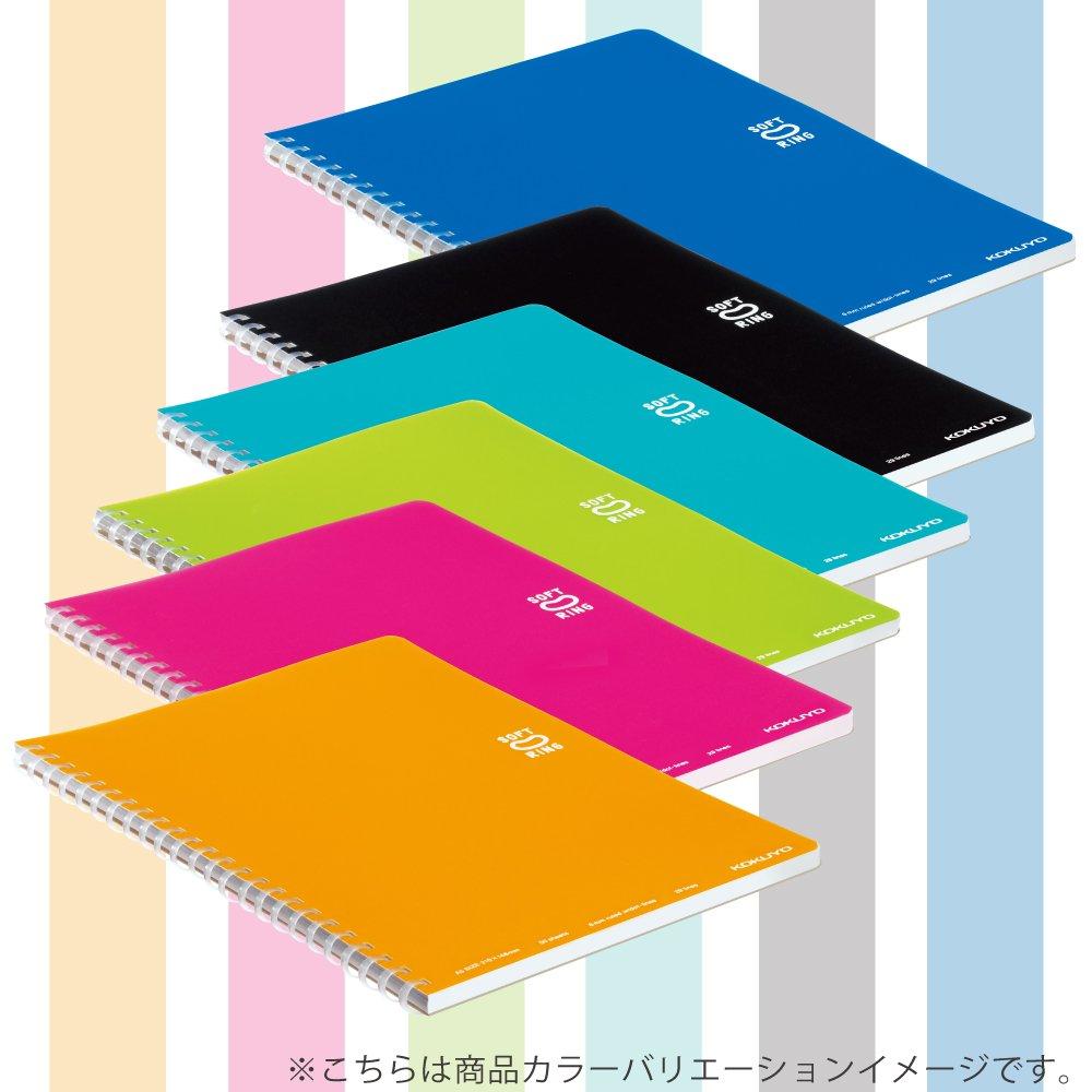 KOKUYO Note Soft Ring 2 Books 50 Sheets A5 Dot Ruled Su-SV331BT-LBX2