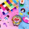 Игровой набор Perler Бусины Hama 5 мм / 2,6 мм 3D-пазл DIY-игрушка Креативная ручная поделка для детей Подарок 72 цвета 39000 шт.