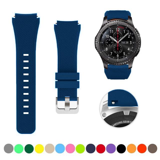 Ремешок для часов Samsung Galaxy 46 мм / 42 мм / active 2 gear S3 Frontier / huawei watch gt 2e / 2 / amazfit bip / gts ремешок 20/22 мм ремешок для часов