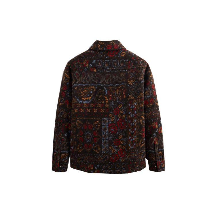 Kith Куртка-рубашка Paisley Sheridan Kindling Верхняя одежда унисекс, разноцветная KHM010382-211