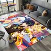 Новый ковер-циновка для одиночных мультяшных игр Genshin Impact для гостиной, спальни, дома, украшения дивана, детская игровая нескользящая напольная подстилка