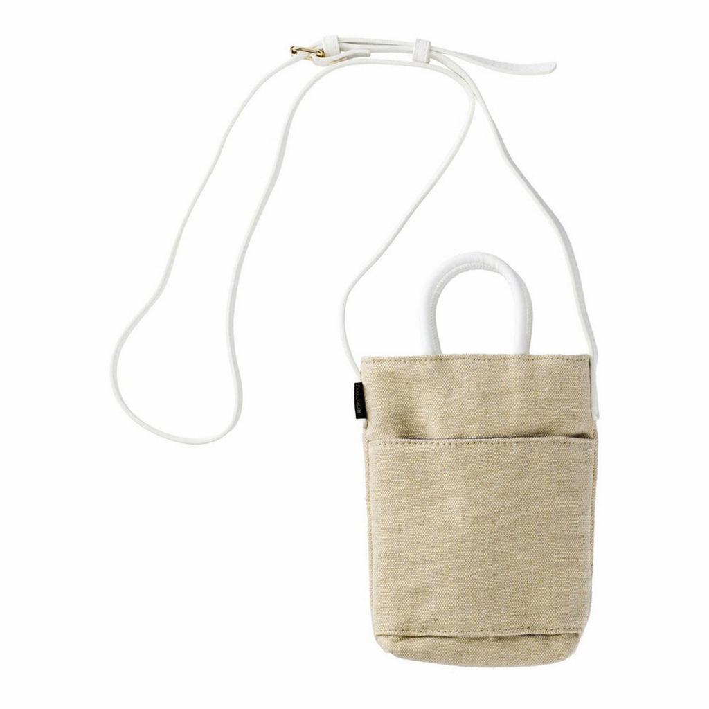 0660 Сумка-тоут через плечо Mini Baby Lou Line Tape BR [Rootote] Line-tape (02 Торико)