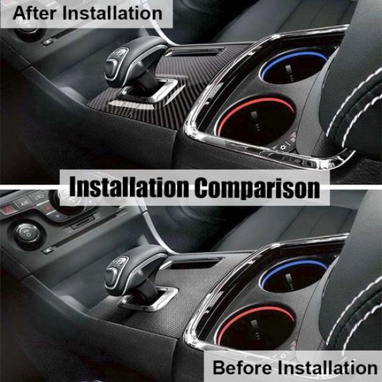Center Control Electronic Gear Shift Cover Trim for Dodge Charger 2011-14 Carbon
