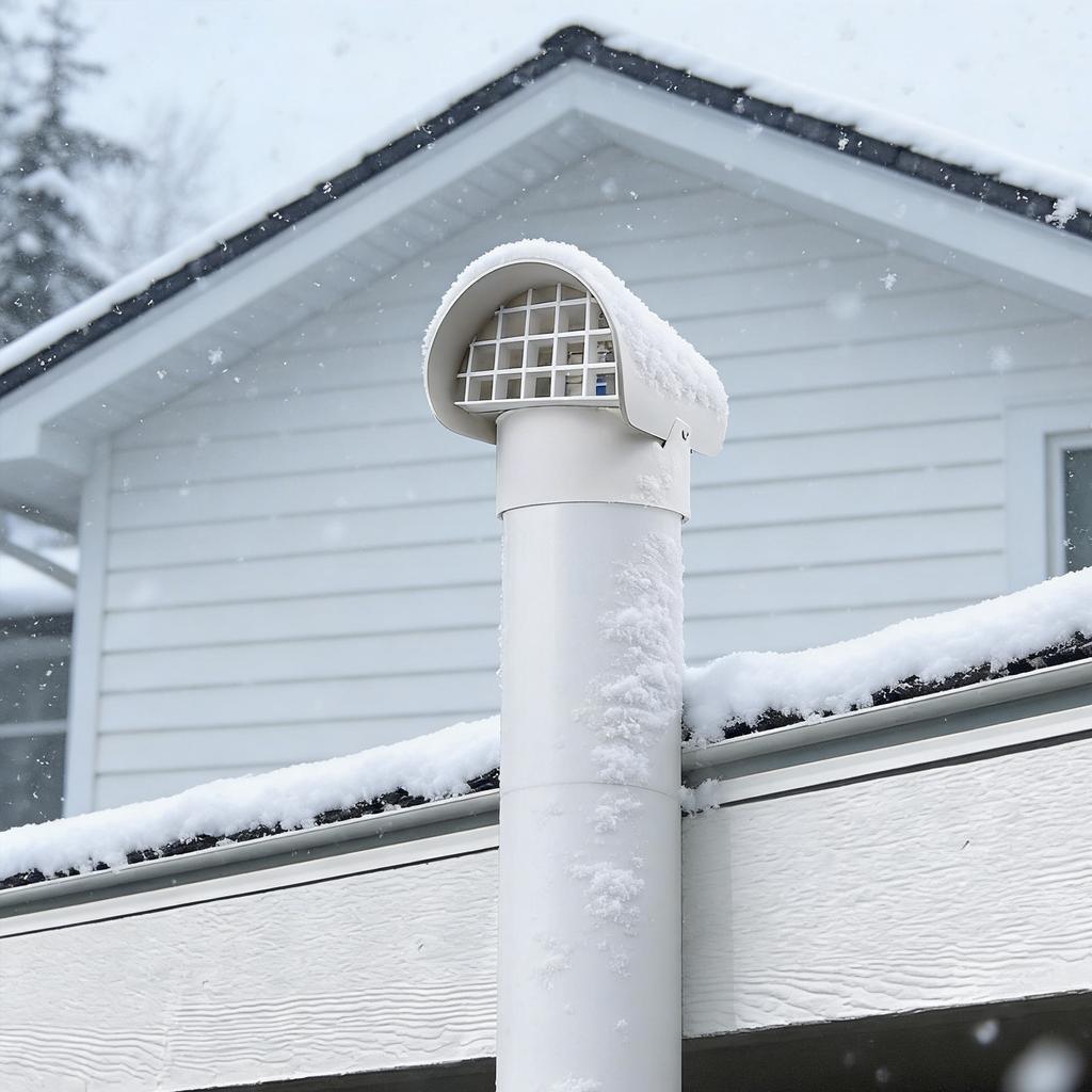 Радоновая вентиляционная крышка для 3 воздуховодов, 3 ПВХ вентиляционная крышка для радоновых воздуходувных воздуховодов/дымоходных каналов/кровельных каналов, Радоновый вентиляционный колпак, Защищает от дождя, снега и листьев,