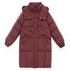 Fashion Women Winter Long Coats Elegant Thick Warm Parkas Hooded Loose Outerwears Lady Jackets