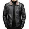 Мужская облегающая кожаная куртка с бархатной подкладкой 2024 года на осень/зиму