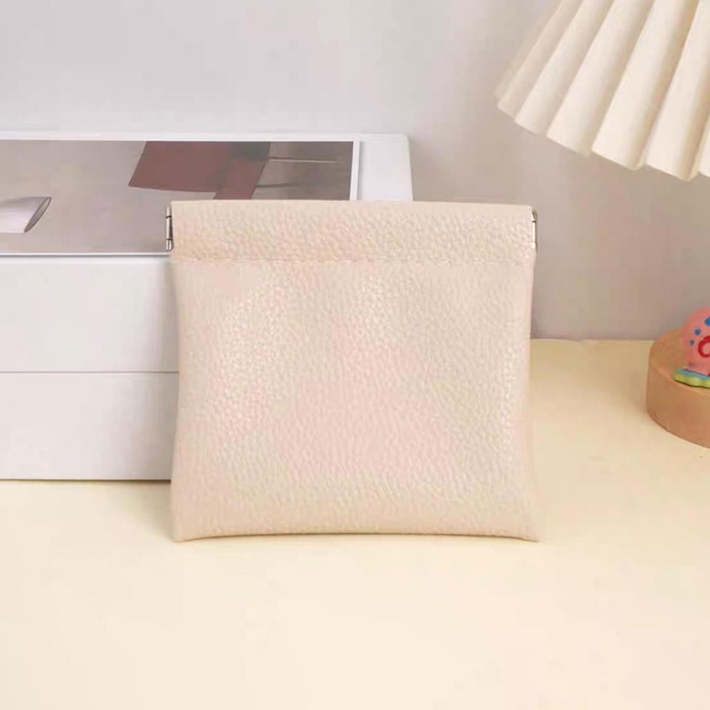 Self-Closing Artificial Leather Long Wallet Passport Driver's License ID Holder Headphone Data Cable Storage Cash Pouch